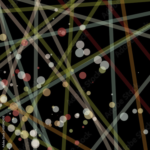 Colorful Lines Random Distribution Computational Generative Art background illustration