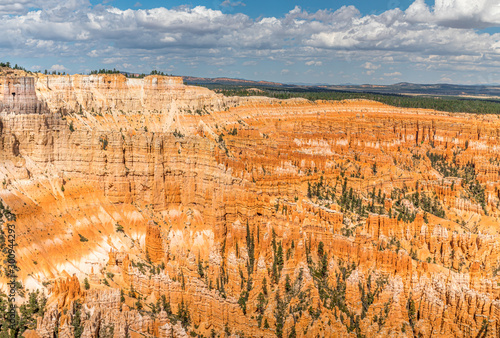 View over the Bryce Canyon, Utah as seen from Bryce Point