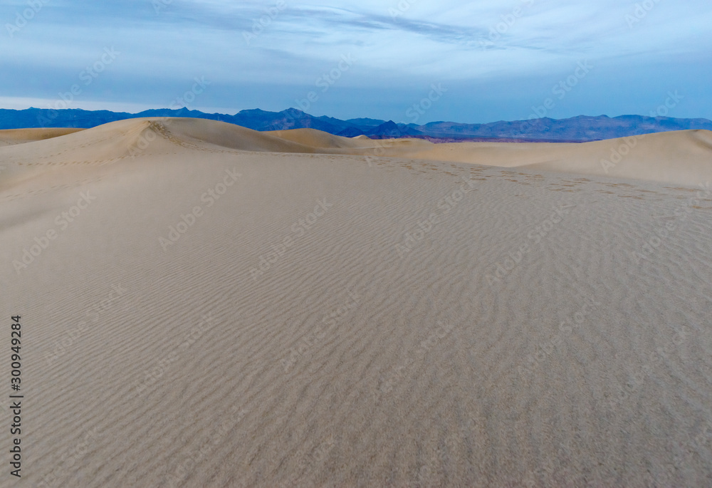 Death Valley Sand Dune Desert Expanse