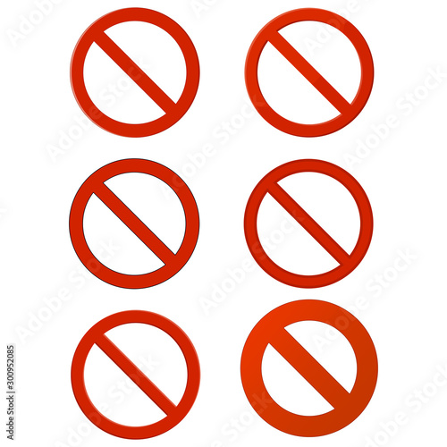 Signs of prohibition