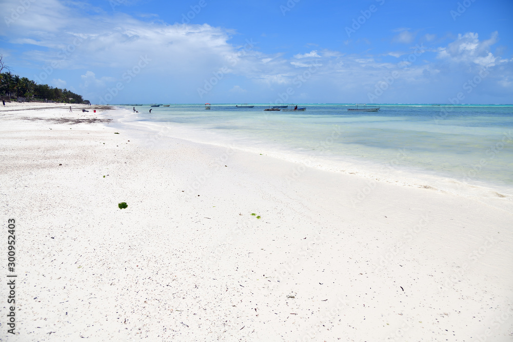 Obraz premium Pingwe beach, Zanzibar, Tanzania, Africa