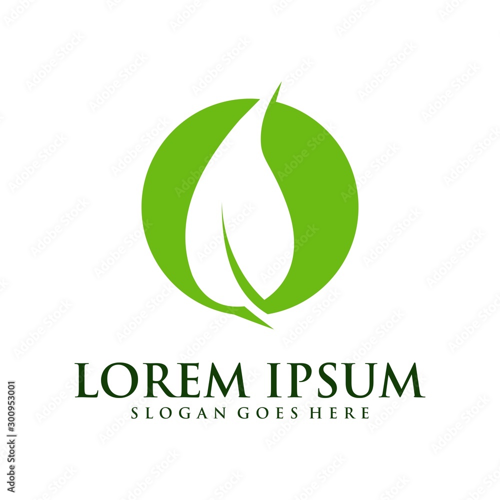 Leaves icon vector set isolated on white background. Various shapes of green leaves of trees and plants. Elements for eco and bio logos Leaves icon vector set isolated on white background. Various shapes of green leaves of trees and plants. Elements for eco and bio logos