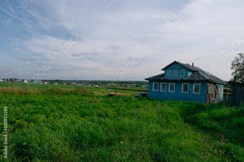 big house in the Northern village of Arkhangelsk region