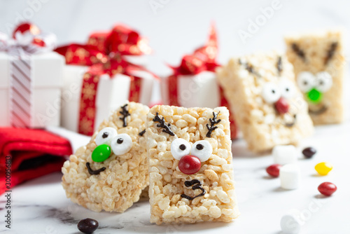 Reindeer Rice Krispie Treats photo