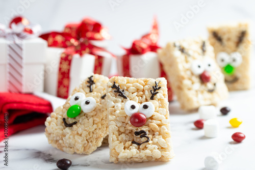 Reindeer Rice Krispie Treats