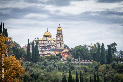 New Athos Monastery. Akhali Atoni, Abkhazia photo