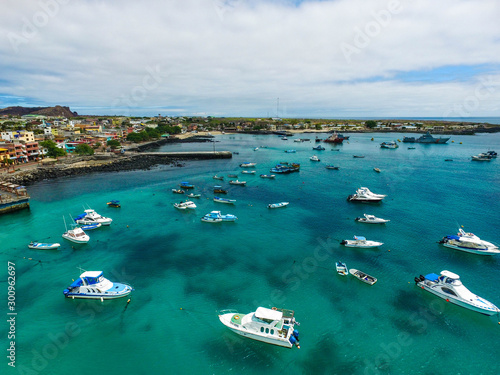 San Cristobal - Galapagos Islands, Ecuador. Aerial Shot