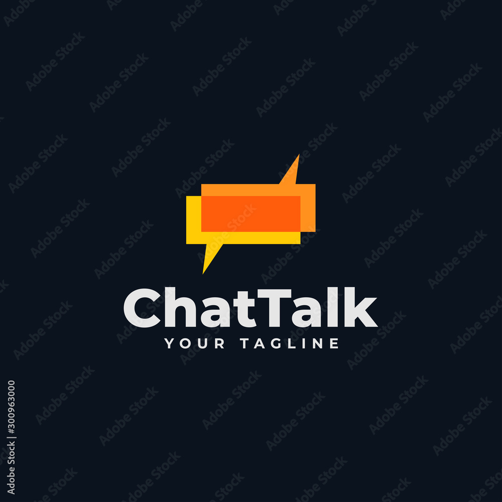 Talk Bubble, Chat, Consulting, Discussion, Comment Logo Design Talk Bubble, Chat, Consulting, Discussion, Comment Logo Design
