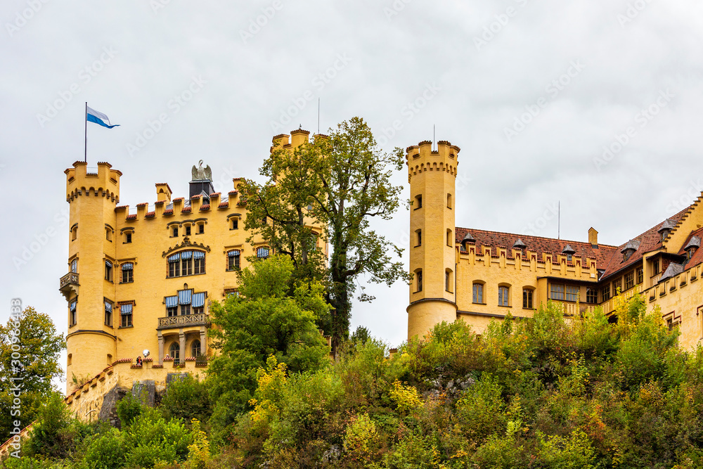 Hohenschwangau Castle in Germany