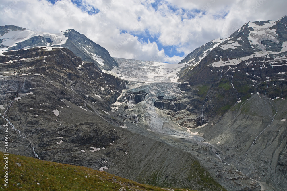 Bishorn and Turtmann Glacier