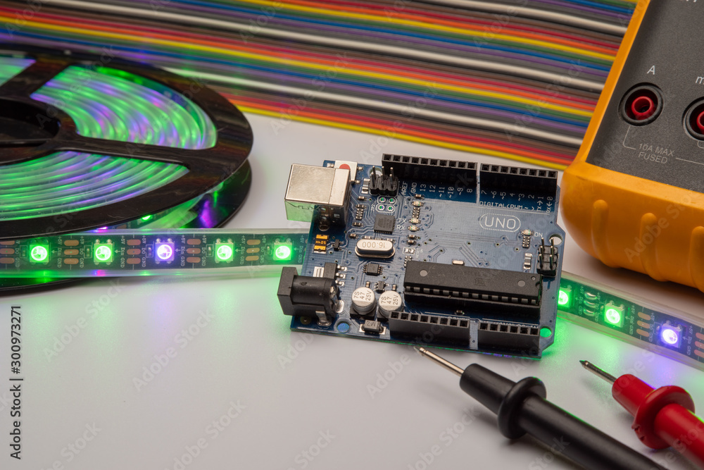 Arduino Uno Stock Photo | Adobe Stock