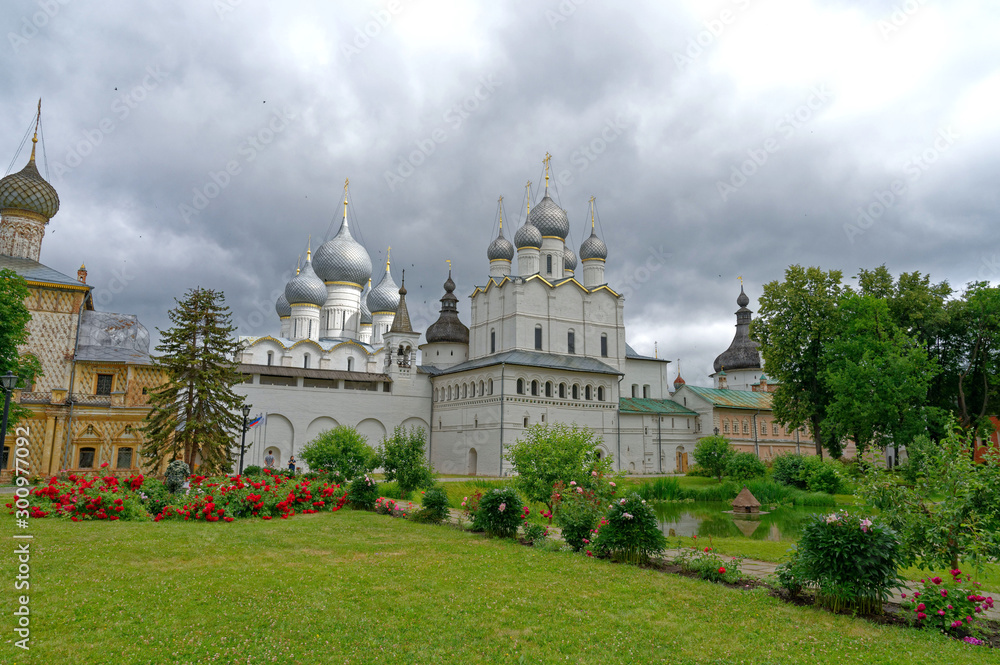 Kremlin de Rostov, Anneau d’or, Yaroslavl, Oblast, Russie	