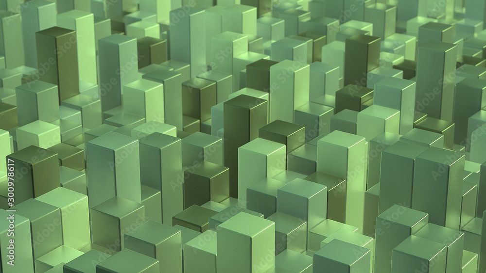 Fondo de cubos alargados Stock Illustration | Adobe Stock