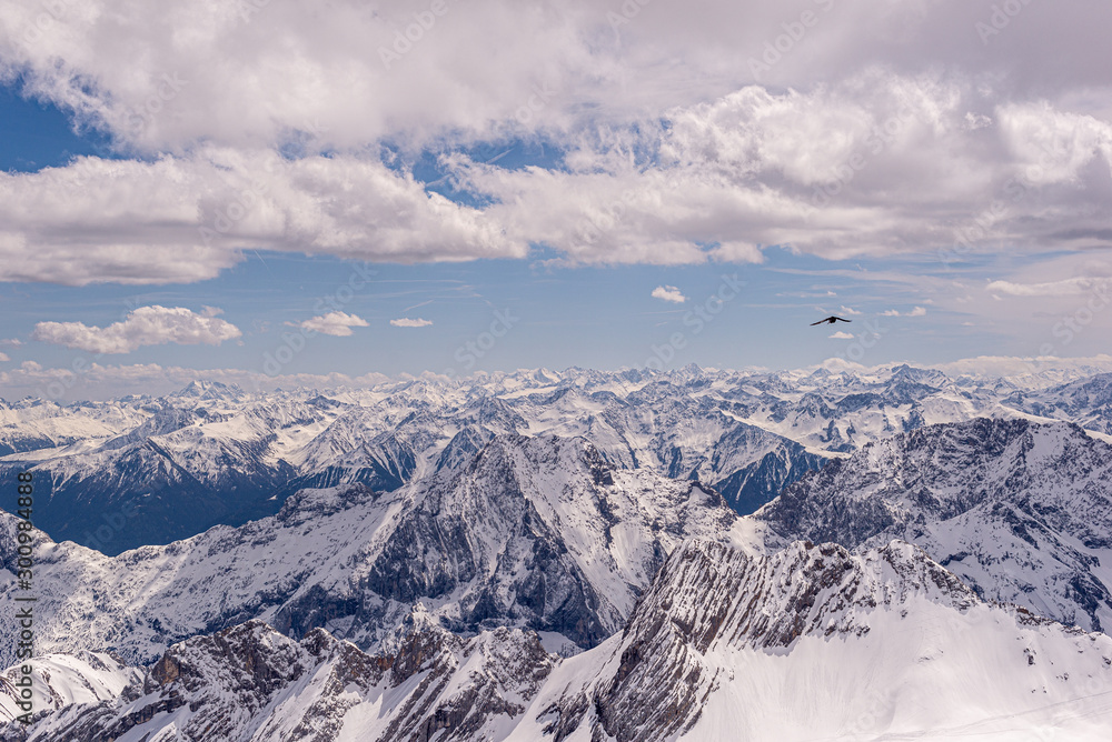 Fototapeta premium Zugspitze, Bavarian Alps