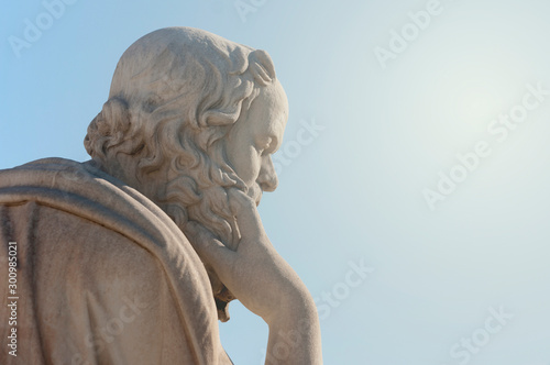 Fotografie classic statue of Socrates