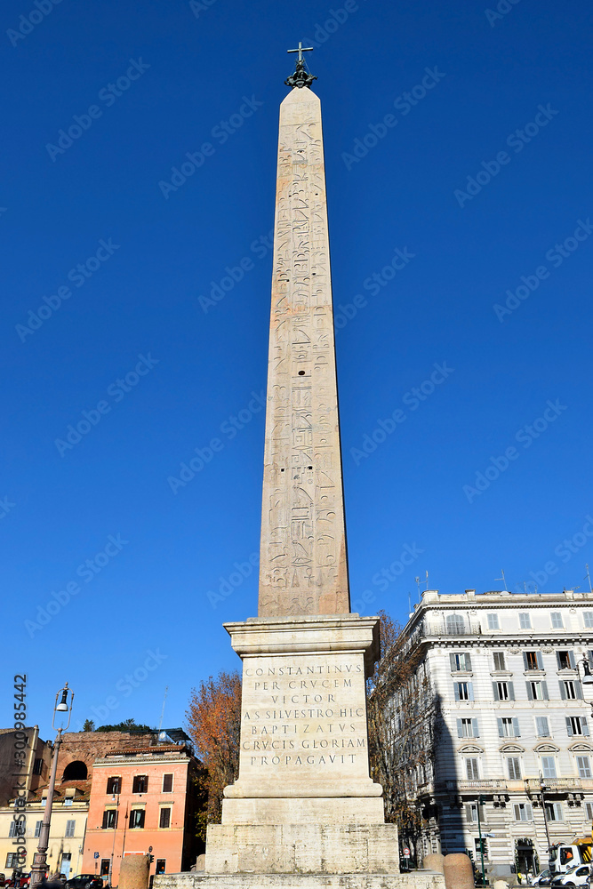 Egyptian Obelisk at the Piazza San Giovanni in Laterano in Rome
