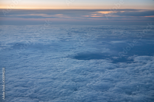 Cloudy Sky From Above