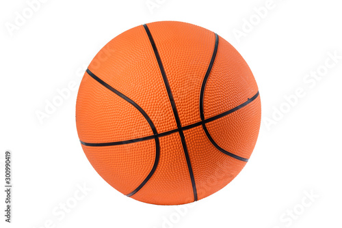 Basketball isolated on white background