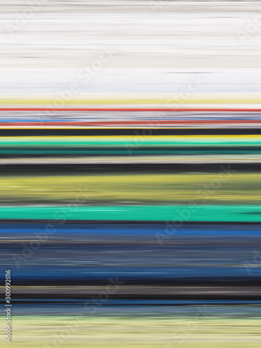 abstraction with colored parallel lines