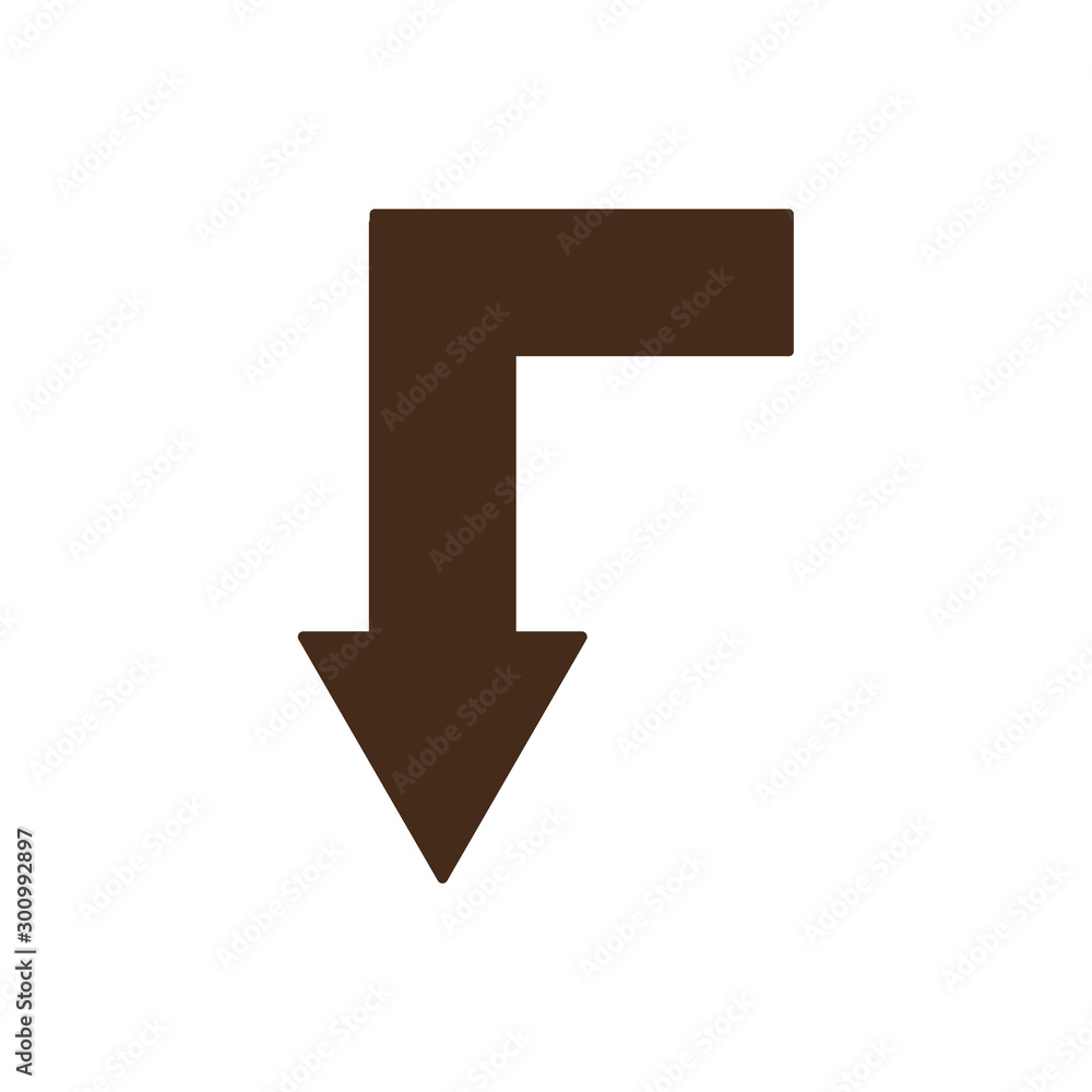 Isolated arrow icon vector design Isolated arrow icon vector design