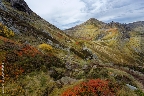 Puy Mary montagne du Cantal en automne