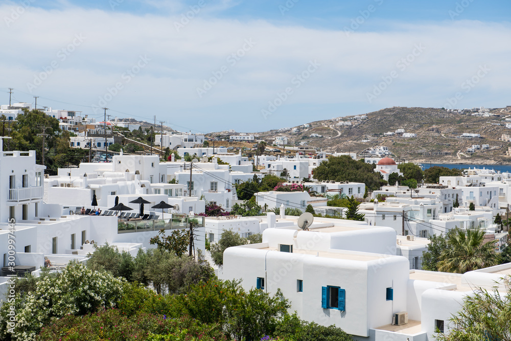 Naklejka premium Mykonos
