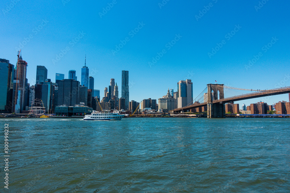 Naklejka premium Manhattan