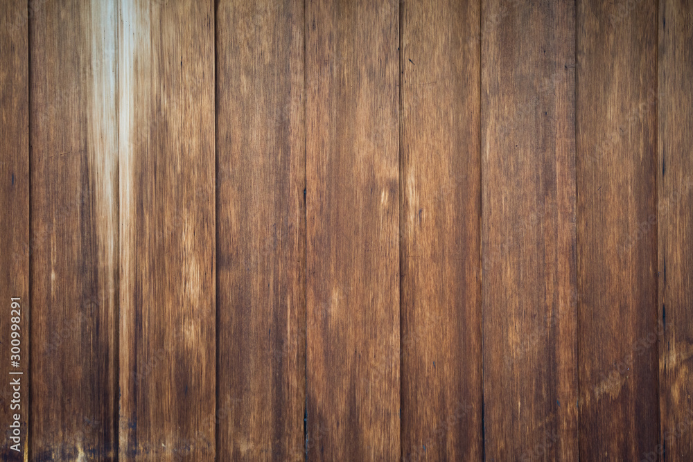Obraz premium Aged wooden wall background