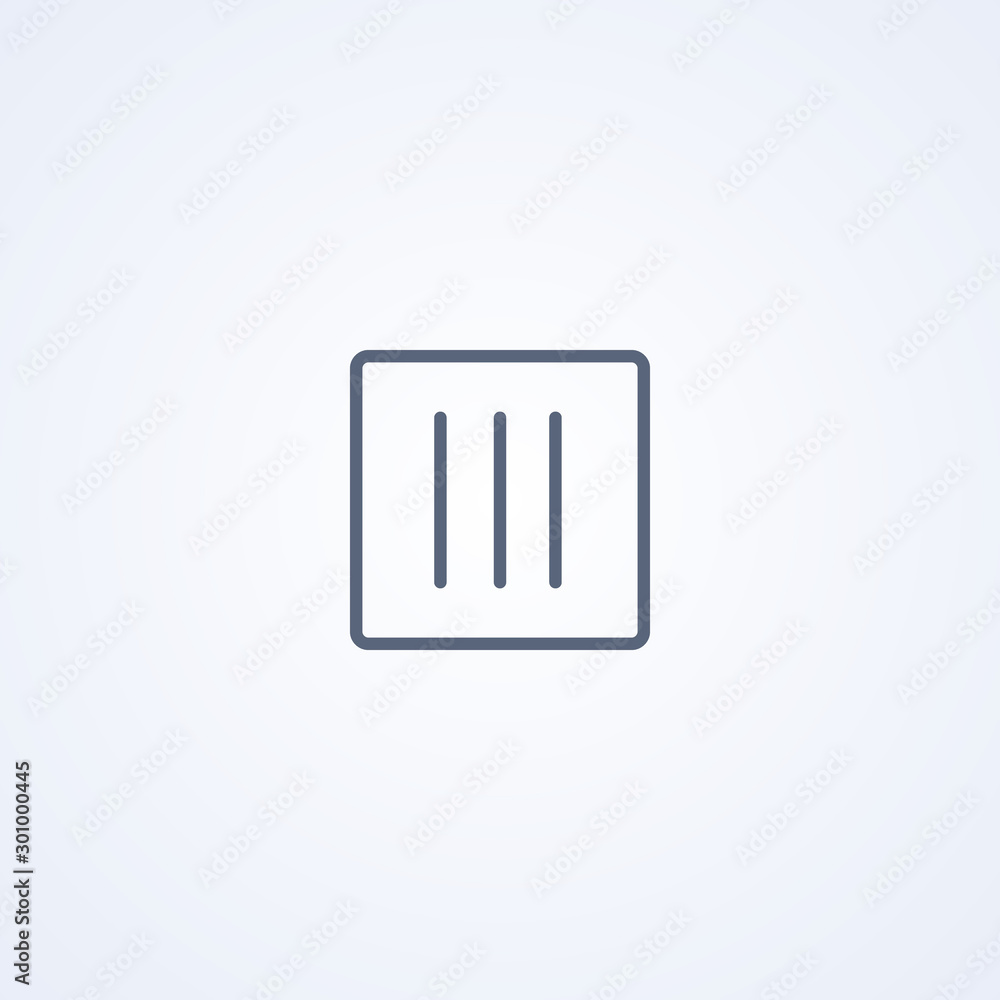 Drip dry, vector best gray line icon Drip dry, vector best gray line icon