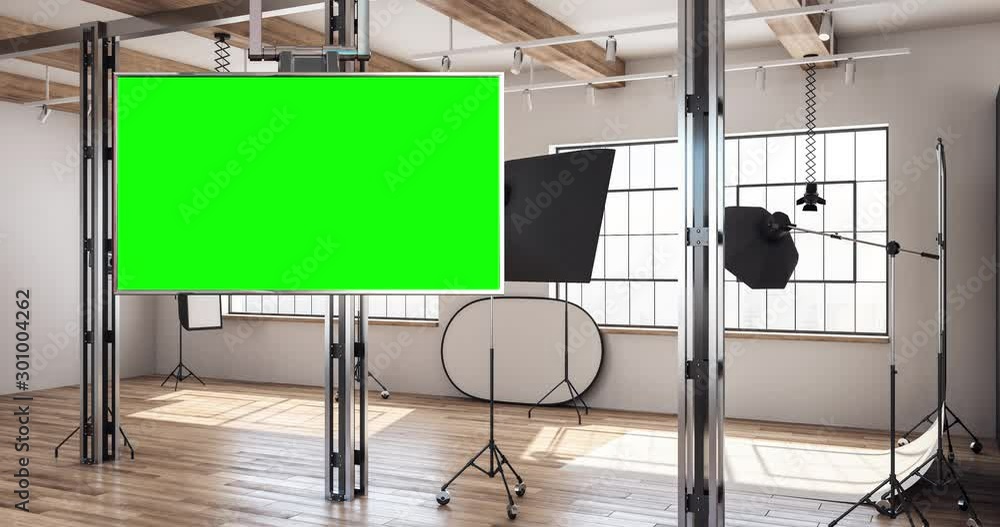 Photography Studio Virtual Set Stock Video | Adobe Stock