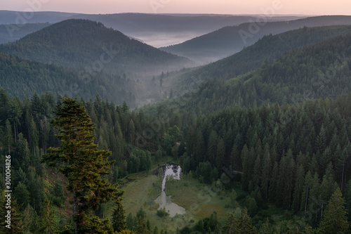 Ellbachseeblick Sonnenaufgang photo