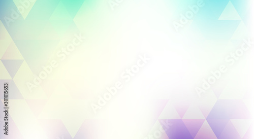 Abstract warm background textured by translucent triangles. Simple vector pattern