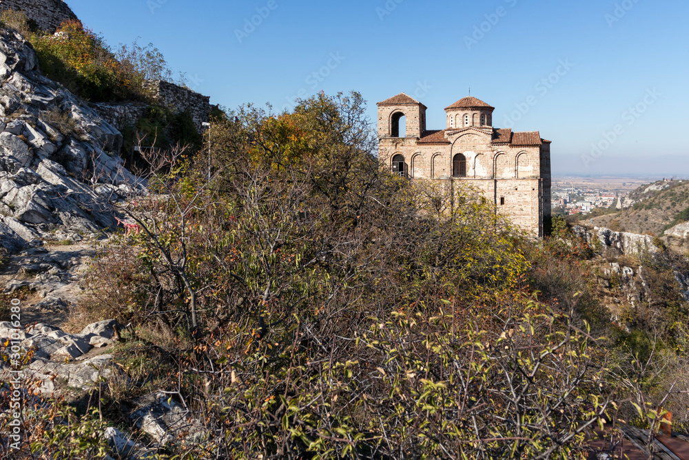 ruins of Asen Fortress near town of Asenovgrad, Bulgaria
