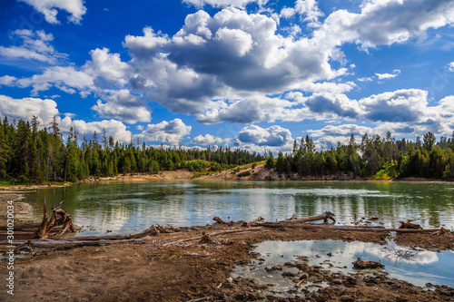 Sour Lake in Yellowstone National Park