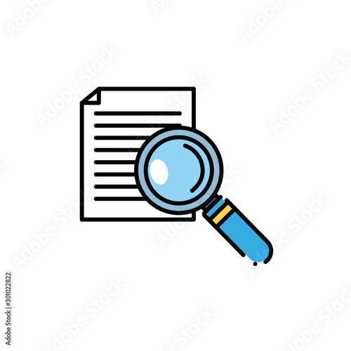 Isolated document icon flat and line design Free Download Isolated document icon flat and line design - GFXLoad