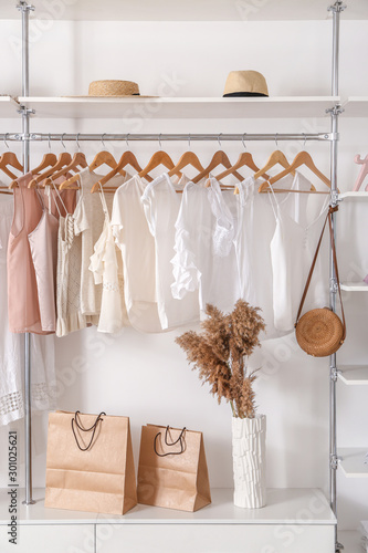 Stylish clothes and accesso...