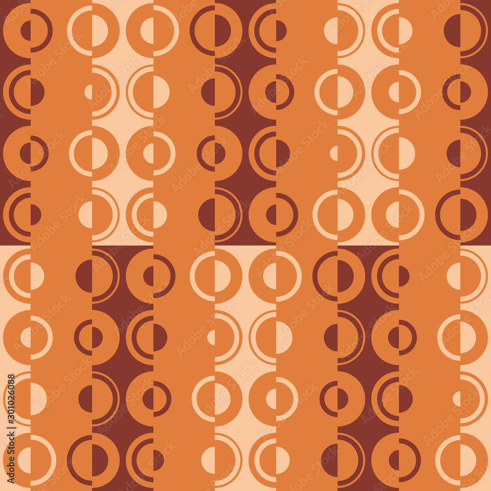 Obraz premium Abstract repeating dots. Vector spotty seamless pattern.