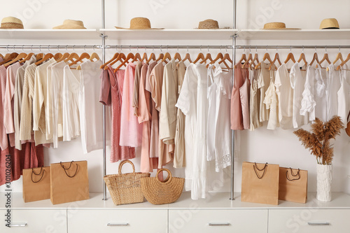 Stylish clothes and accesso...