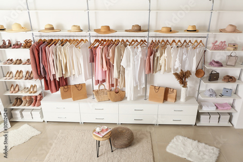Interior of show room with ...