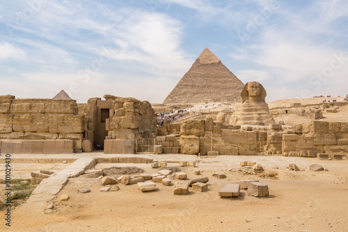 Famous pyramids of Cairo  Egypt