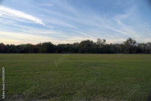 Empty Field with Blue Sky © James