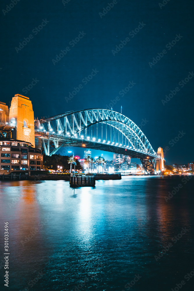 Sydney Skyline at Night