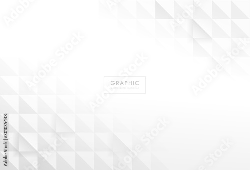 Abstract geometric rectangle pattern design in white and gray background. Creative minimal design in EPS10 vector illustration.