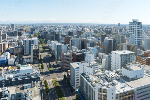 札幌の街並み