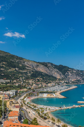 A view in Menton in France © chris