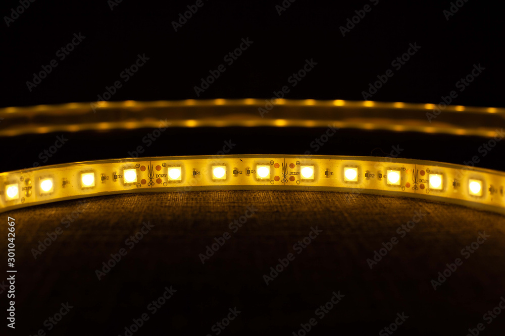 luminous diode strips.LED decorative lighting for home, offices
