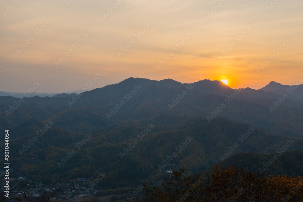 藻岩山からの景色