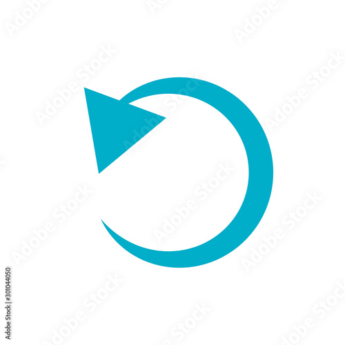 Free Download Isolated blue arrow icon vector design - GFXLoad