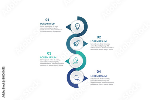 step or process infographic template design . infographic concept for presentations, banner, workflow layout, process diagram, flow chart and how it work