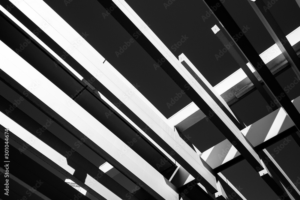 Stark Black and White Arc With Dark Sky Stark Black and White Arc With Dark Sky